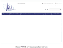 Tablet Screenshot of clinicadentalasch.com